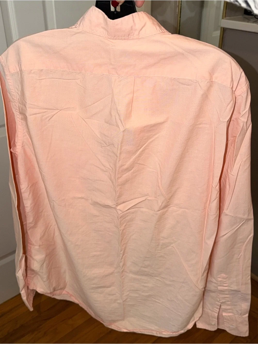 J. Crew Men’s Light Peach Slim Secret Wash Lightweight Button-Down Shirt #461
